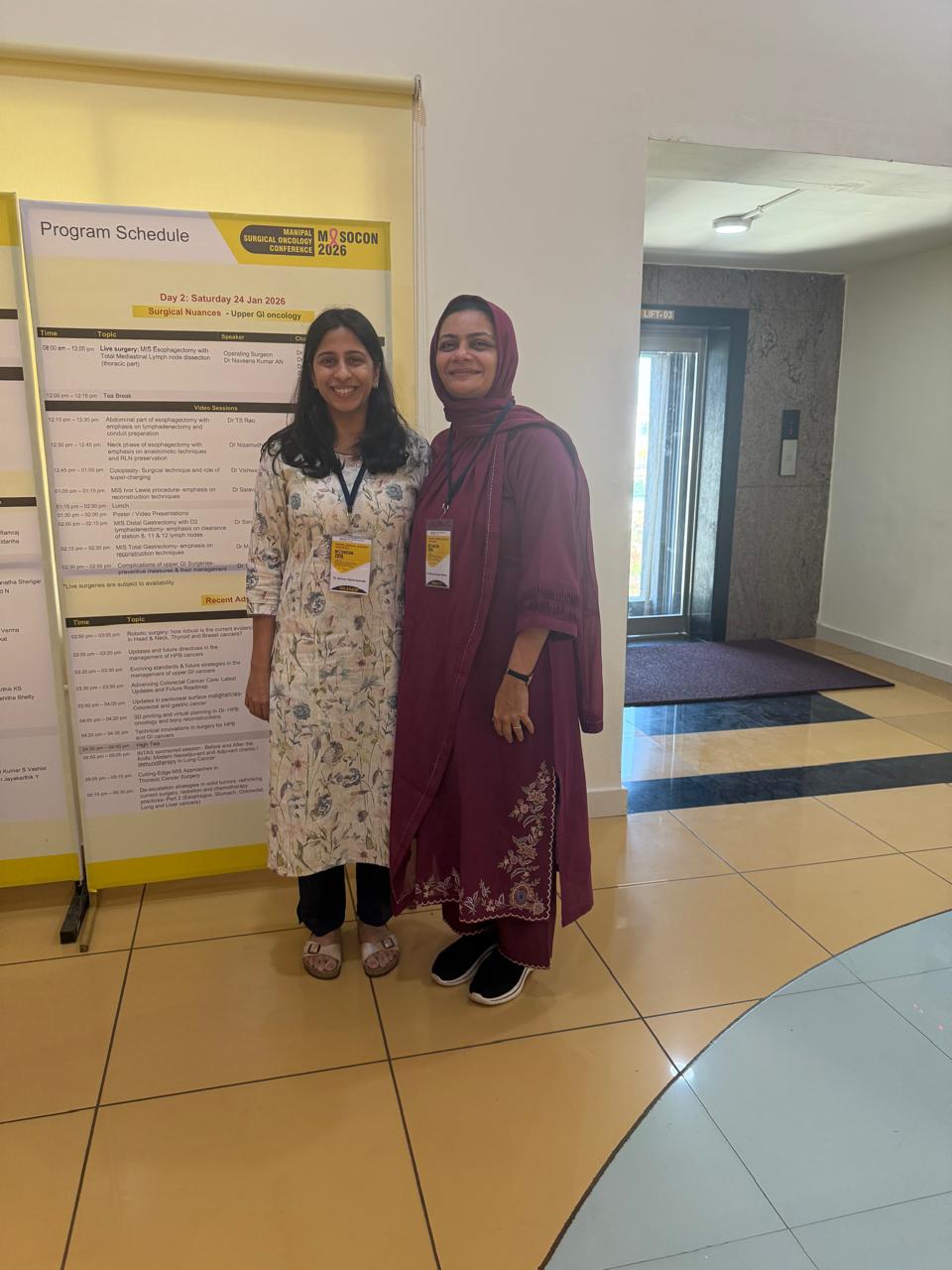Dr. Mariam Anjum — Moderator — Robotic Ca Endometrium, MASOCON 2026